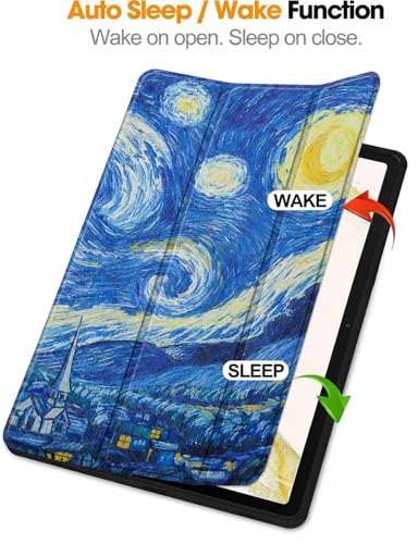 Image of ProElite Cover for OnePlus Pad 4 13.2 inch 2026 case Cover, Soft Flexible Flip Case Cover for OnePlus Pad 4 13.2 inch 2026 with Pen Holder [Recoil Series] - Starry Night