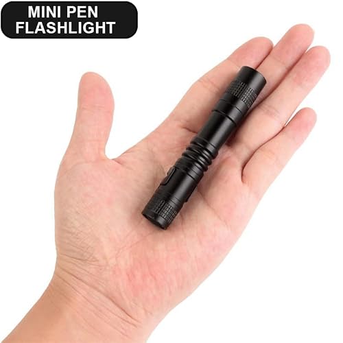 5Pcs Led Pen Flashlight, Mini Pen Lights With Clip, Pocket Pen Flashlight Torch For Nurses, Small Led Handheld Slim Torches For Emergency, Overhaul, Outdoor Camping #TOP3