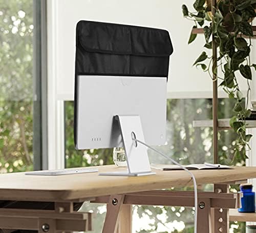 Dust Cover for Apple iMac, Compatible with 24" Apple iMac Desktop Computer PU leather Protection Pad Cover (24'', Blue)