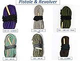 pistole 9mm pak EFFEKTIV! Die Waffenreinigung war noch nie so einfach! Mit einem Zug ist der Lauf der Pistole/Revolversauber. Alle Rückstände werden durch die intelligente Anordnung der Bürsten und Fasern gereinigt und 