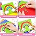 AluAbi Foam Sticker Art Craft Activity,No Mess Fun Sticker for Kids, DIY 3D Foam Felt Craft Kit,Creative Learning Toy Travel Game,Birthday Christmas Gifts for Boys Girls Toddlers Ages 3 4 5 6 7 8