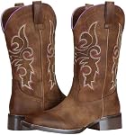 SheSole Western Boot cowboy boots for women square toe womens