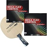 GEWO Power Carbon Komplettschläger,Profi, Tischtennisschläger, Konkav