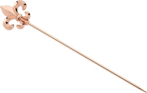 Barfly Fleur De Lis Picks, Set of 12, Copper Plated