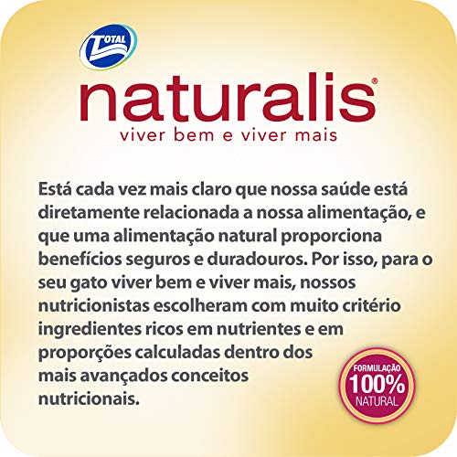Gatos Frango e Vegetais, Adultos Naturalis Raça Adulto, Sabor Frango 10kg