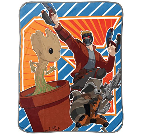 Marvel Guardians of The Galaxy 2 Outlaws Plush Throw