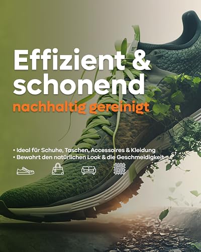 Collonil Organic Clean 200 ml - nachhaltige Reinigung mit Bambusextrakt für alle Lederarten, Nubuk & Velours sowie synthetische Textile und High Tech Materialien - versorgt mit wertvoller Feuchtigkeit