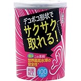 平和メディク ライフ サクサク取れる 黒綿棒 100本入