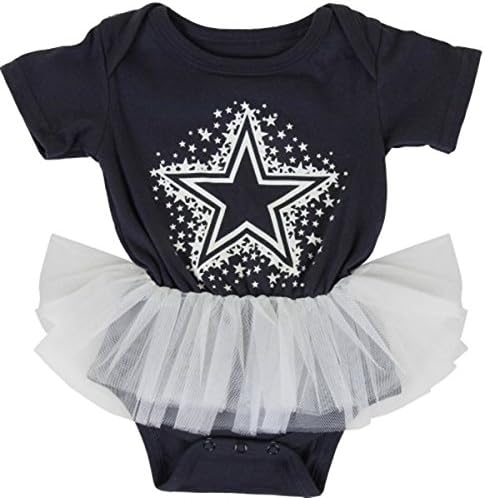 Dallas Cowboys Baby / Infant Anise Tutu Navy Bodysuit 6-9 Months