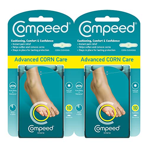Compeed Advanced Corn Care Cushions 10 Count Pads (2 Pack)