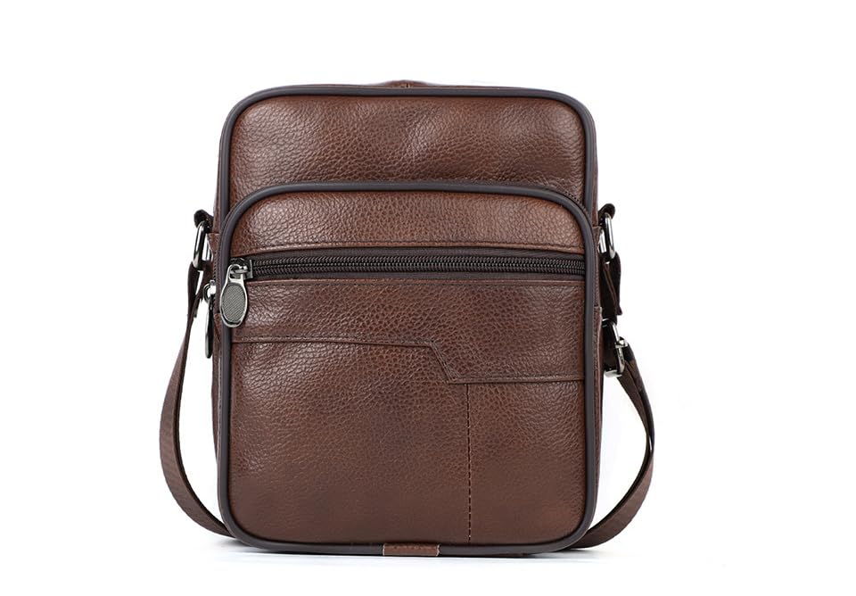 Bolso bandolera de piel con correa regulable para llevar tus esenciales con comodidad