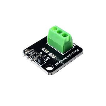 6PCS DS18B20 Terminal Adapter Temperature Sensor Module...