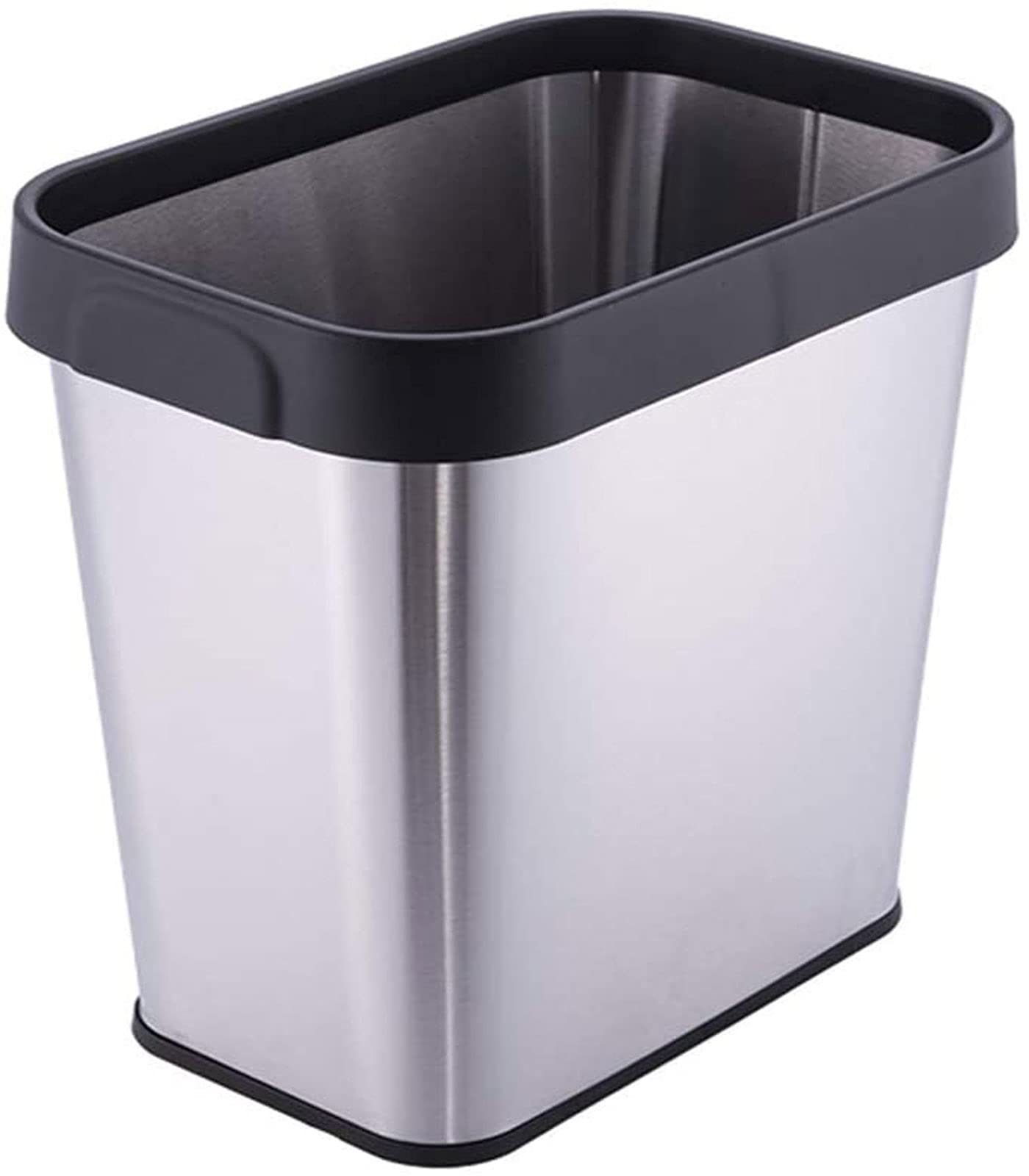 Amazon Co Jp Z Y Glaa 12lゴミ缶詰鋼四角い廃棄物basket ハンドルの蓋をしているガーベージコンテナビンバスルームアクセサリーホーム用 キッチン3 2ガロン容量ゴミ箱ゴミ箱ビン ホーム キッチン