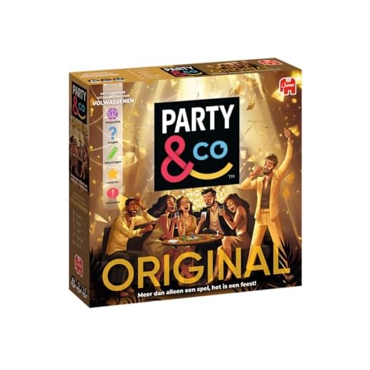 Jumbo Party & Co. Original, Brettspiel Erwachsene, Partyspiel, Spiele für große Gruppen, Ab 14 Jahren