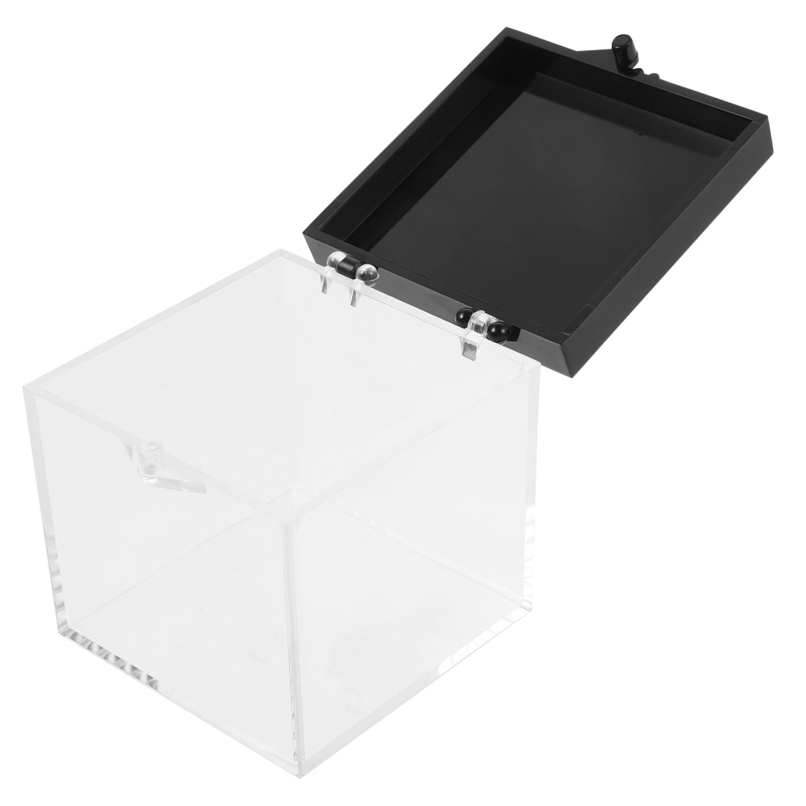 Alipis 3sets Display Boxes for Stones Mineral Specimen Cases Crystal Storage Trays 6pcs*3