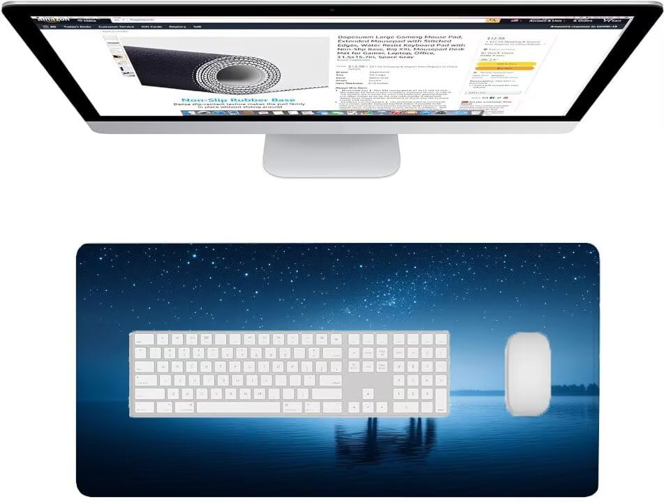 Mousepad con bordes cosidos y base de alta adherencia para máxima durabilidad 3