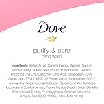 Dove Hand Wash Hygiene and Care For Hands White Peach and Tea Washes Away Bacteria and Locks In Moisture 18.5 oz 4 Count - Image 5