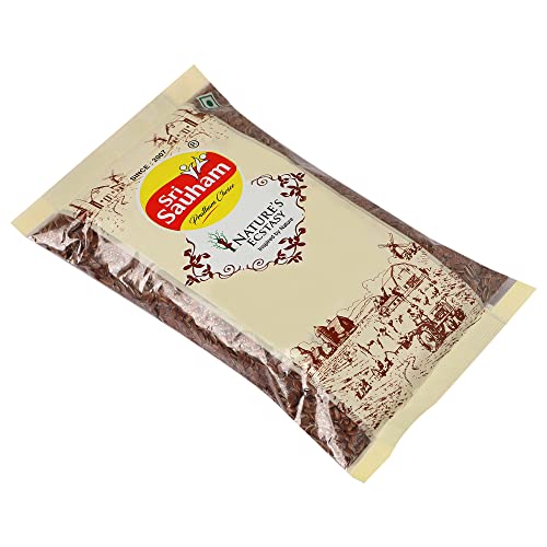 Image of Sri Sauham Premium Roasted Flaxseed - 200 gm | Raw & Roasted Alsi, Pure & Fresh Avise Ginjalu Seeds | Alsi Rich in Omega-3, Fiber, Protein, Iron & Dietary Fibre | Agase Seed