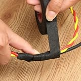 Garden Mile Heavy Duty Black Cloth Tape Waterproof Super Tough Duct Tape Durable &amp; Flexible Gaffer Tape Use for Roll, Boxes Secure, Carpets Down, Electrical &amp; Plumbing Tasks (50mm x 10m)