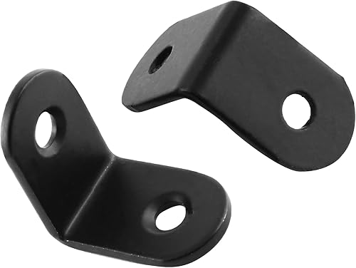 Miniatura 15 de 24 soportes ranurados en L resistentes, soporte de esquina ajustable en forma de L de 0.709 x 0.709 x 1.181 in, soportes de metal en ángulo recto