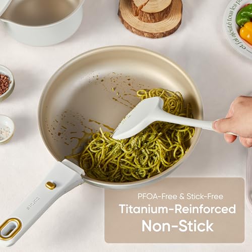 50% Off CAROTE 19 Piece Nonstick Cookware Set - Image 4