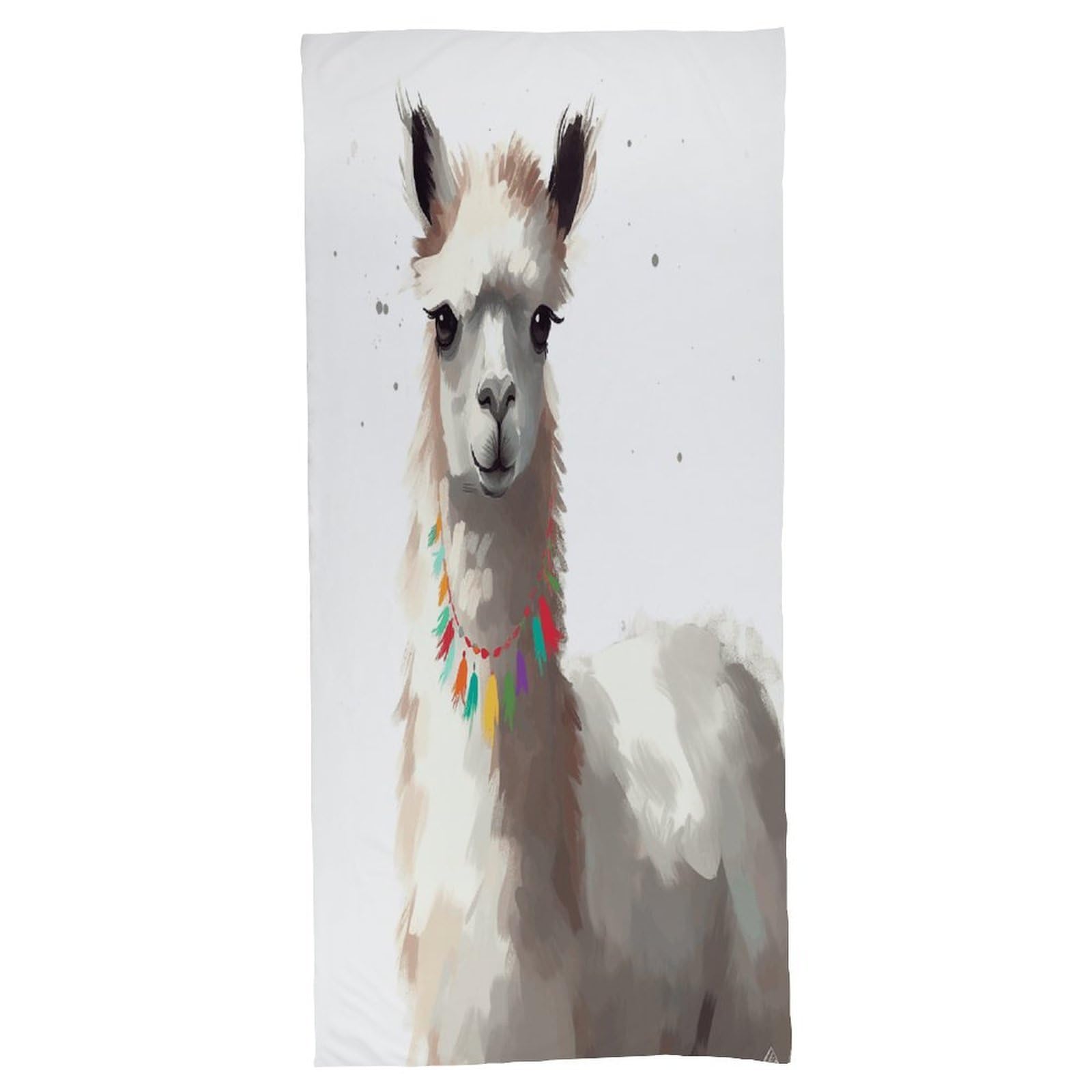 Fekiloot Men's Style Llama Bath Towel Highly Absorbent,Beach Towels For Wo,Pool Towel Bathroom Essential For Beach,Gym,Travel, Camp