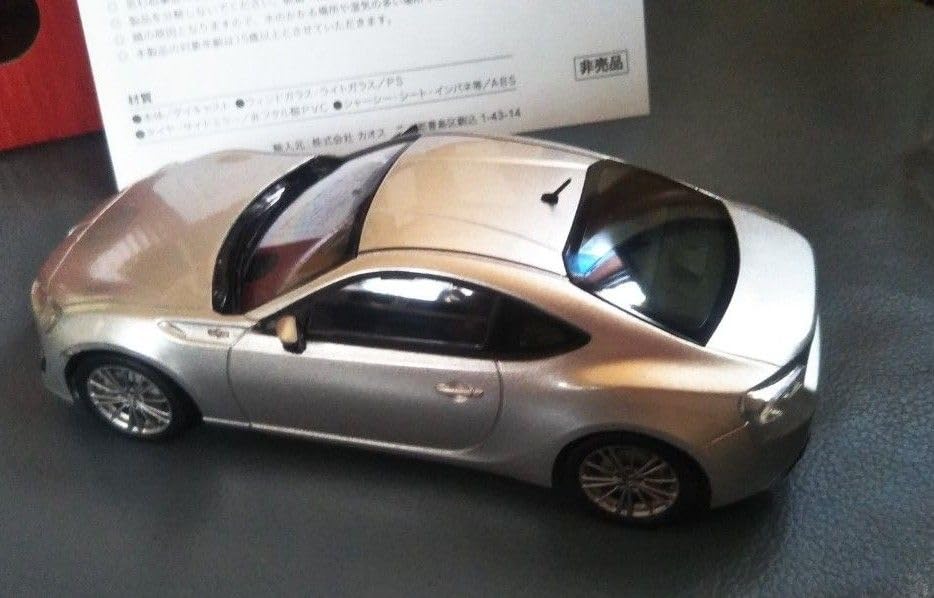 Amazon.co.jp: トヨタ 86 カラーサンプル 1 30 シルバー 希少 : おもちゃ