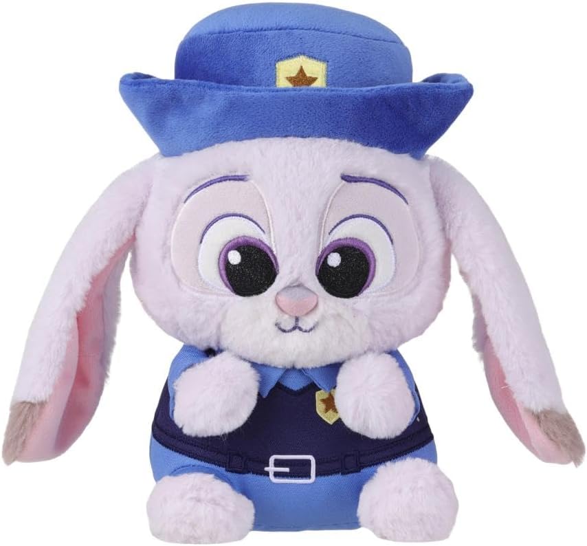 MINISO Disney Zootopia 2 Judy Hopps Plush Toy, 11" Soft Stuffed Animal Gift | Officially Licensed Cute Judy Hopps Plush Doll, Disney Collectible Toy Gifts for Kids Girls Boys Zootopia Fans, Bedroom Decor