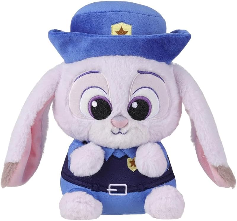 MINISO Disney Zootopia 2 Judy Hopps Plush Toy, 11" Soft Stuffed Animal Gift | Officially Licensed Cute Judy Hopps Plush Doll, Disney Collectible Toy Gifts for Kids Girls Boys Zootopia Fans, Bedroom Decor