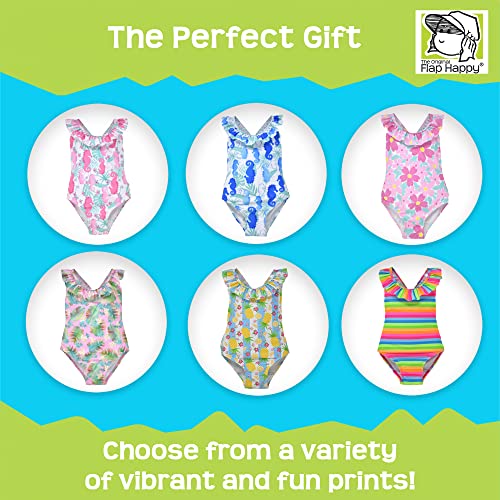 Image of Flap Happy Baby Girls' UPF 50+ Mindy Crossback Swimsuit