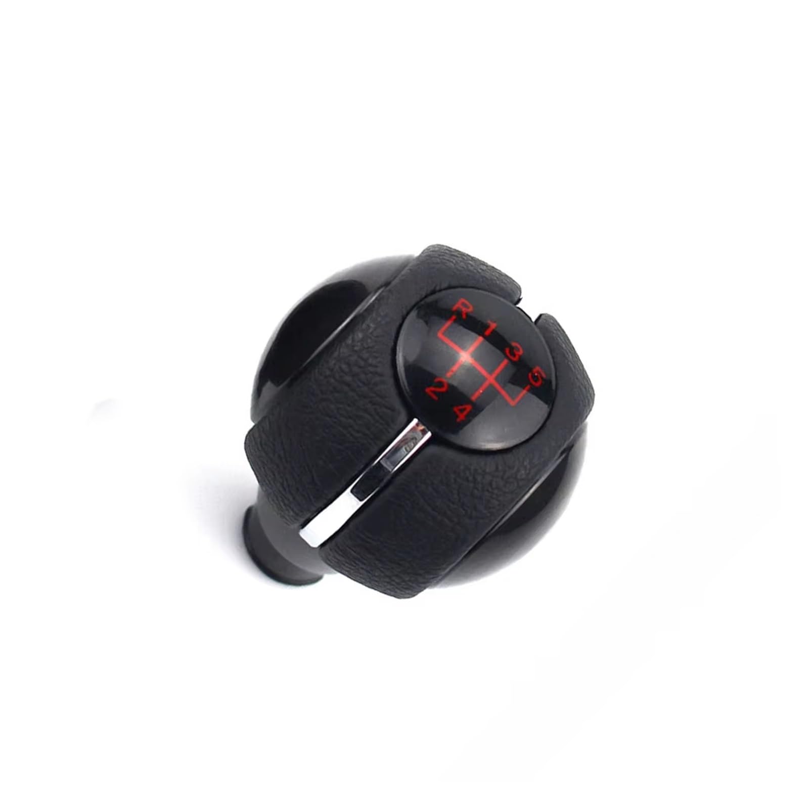Shift Gear Knob Cover For Mini For Cooper For F55 For F56 For F54 For F60 7641999 5 6 Speed Car Gear Shift Knob Shifter Lever(R12345 white)