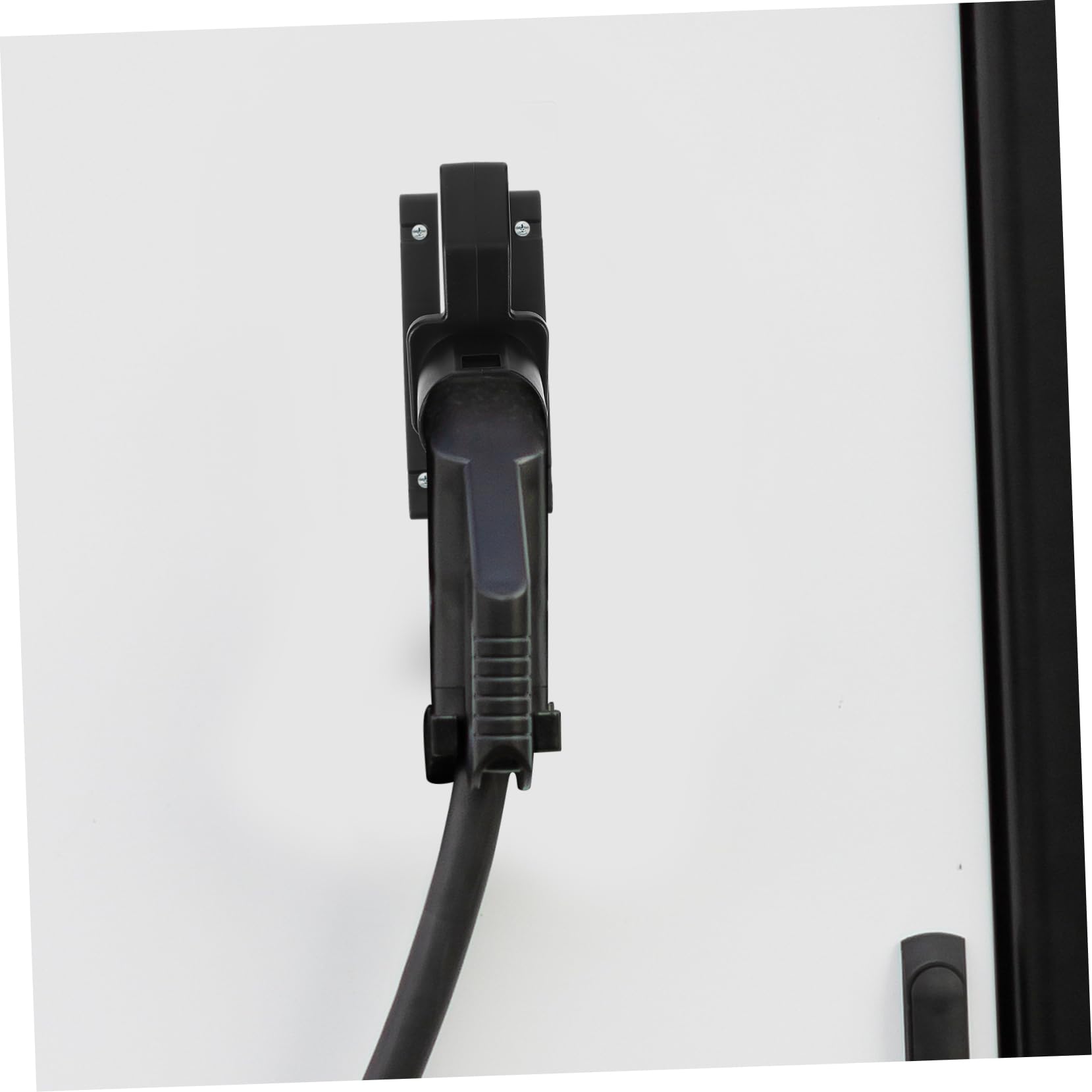 iplusmile 5 Pz Supporto Per Di Ricarica Supporto Per Spina Caricabatterie Ev Da Parete Per Caricabatterie Ev Per ia Per Auto Elettrica Black Pa66