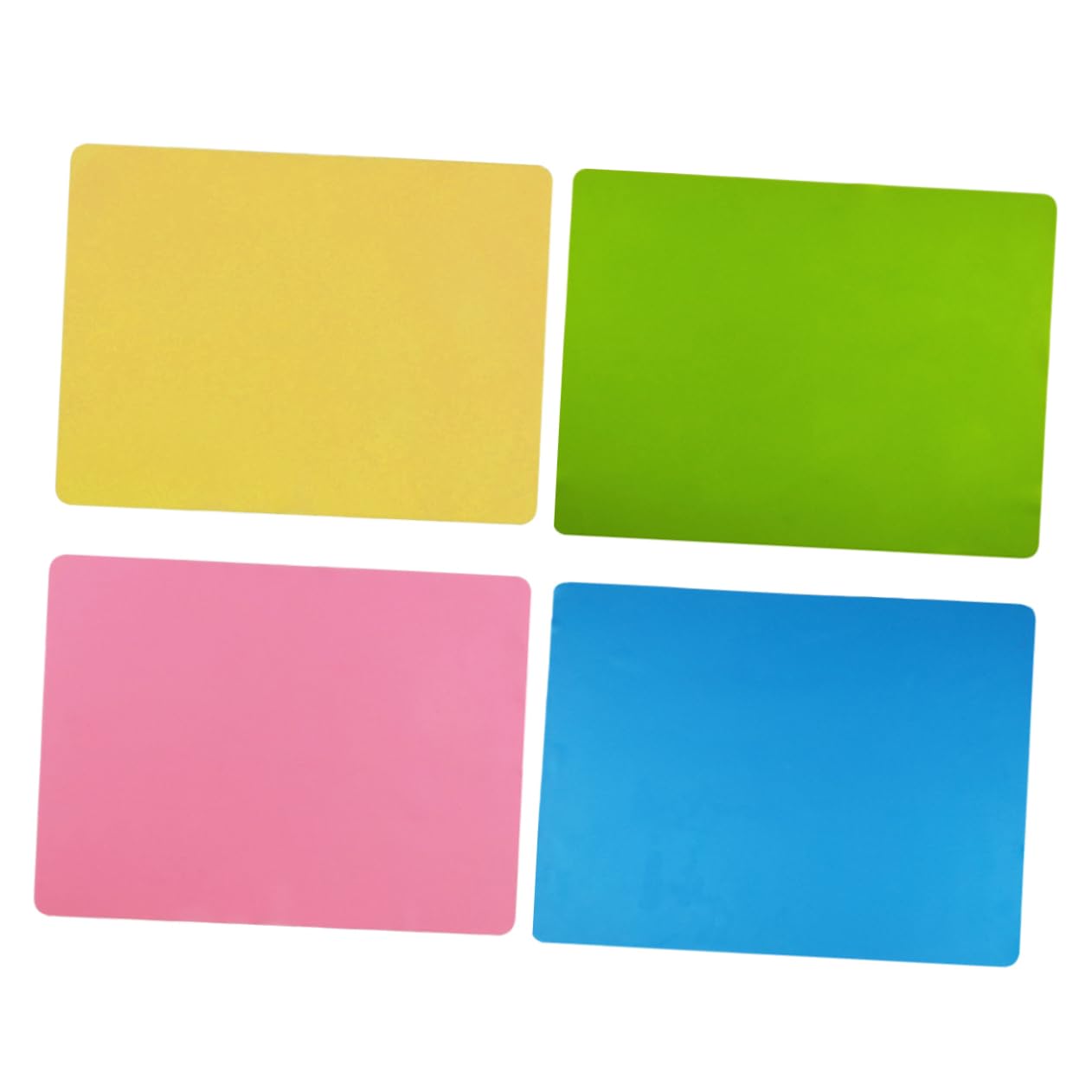 Set de table silicone isolant léger Ciieeo 4 pièces imperméable et résistant