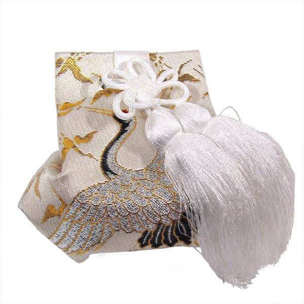 お宮参り小物 お守り袋 単品 鶴 男の子 女の子 omas