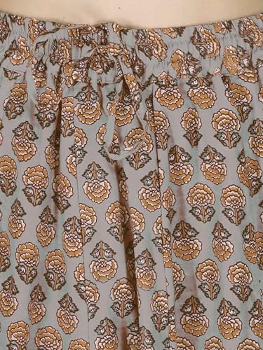 Image of Sttoffa Cotton Printed Women Wear Maxi Long Skirt 40 inch inch Full Length
