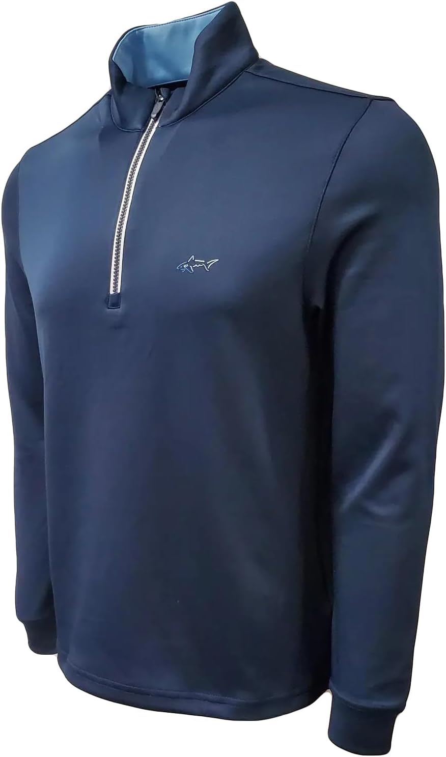 Greg Norman Men's Performance Quarter Zip Pullover (X-Large, Navy (Nvy))