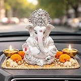 Cadeau parfait : vous cherchez le cadeau parfait ? Notre statue exquise de Ganesh est un choix idéal pour les cadeaux de pendaison de crémaillère, les cadeaux d'anniversaire et les occasions spéciales. Cette statue du seigneur Ganesh fait des cadeaux indiens ou hindous, des bénédictions rayonnantes et de l'énergie positive. Que ce soit pour les cadeaux de Thanksgiving ou toute autre célébration.