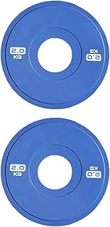 Harilla Cambiar Se Adapta a 2 Pulgadas Barbell 2 PCS Rill Side Accessory Colored para Entrenamientos Multifuncionales