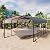 Hipicute 12' x 24' x 8.5' Heavy Duty Metal Carport with Galvanized Steel Roof, Steel Carport Kits Outdoor with Metal Roof, Galvanized Car Shelter for Tractors, Pickup, Boat, Car