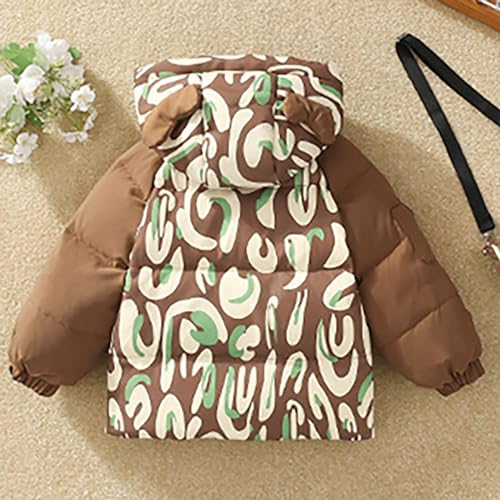 Baby Toddler Boys Girls Down Puffer Jacket Kids Warm Hooded Winter Coat Cotton Long Sleeve Padded Jacket3