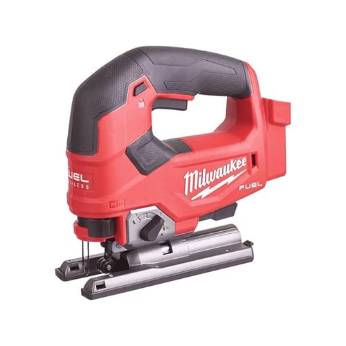 Image of Milwaukee Fuel Top Handle Jigsaw 18V Bare Unit, Red, Large