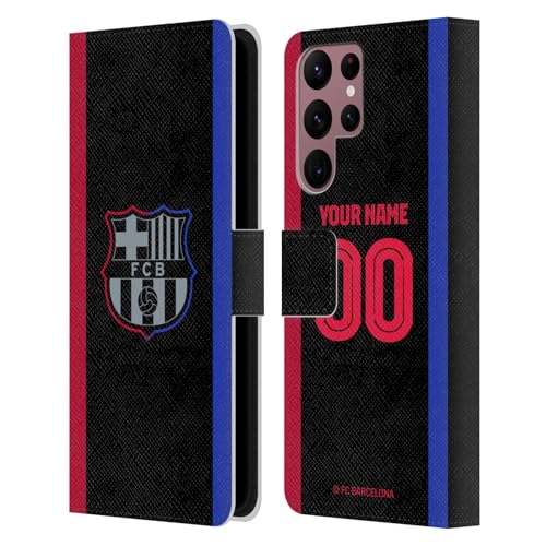 Coque FC Barcelona Samsung S22 Ultra étui portefeuille antichoc protégeant l'écran