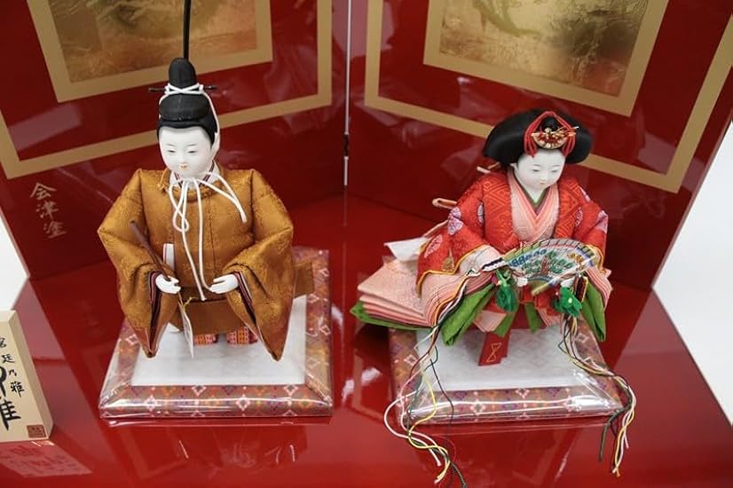 雛人形 親王平飾り 小出松寿 おぼこ雛 雅 五寸 黄櫨染 hn281 hs780 24hina-