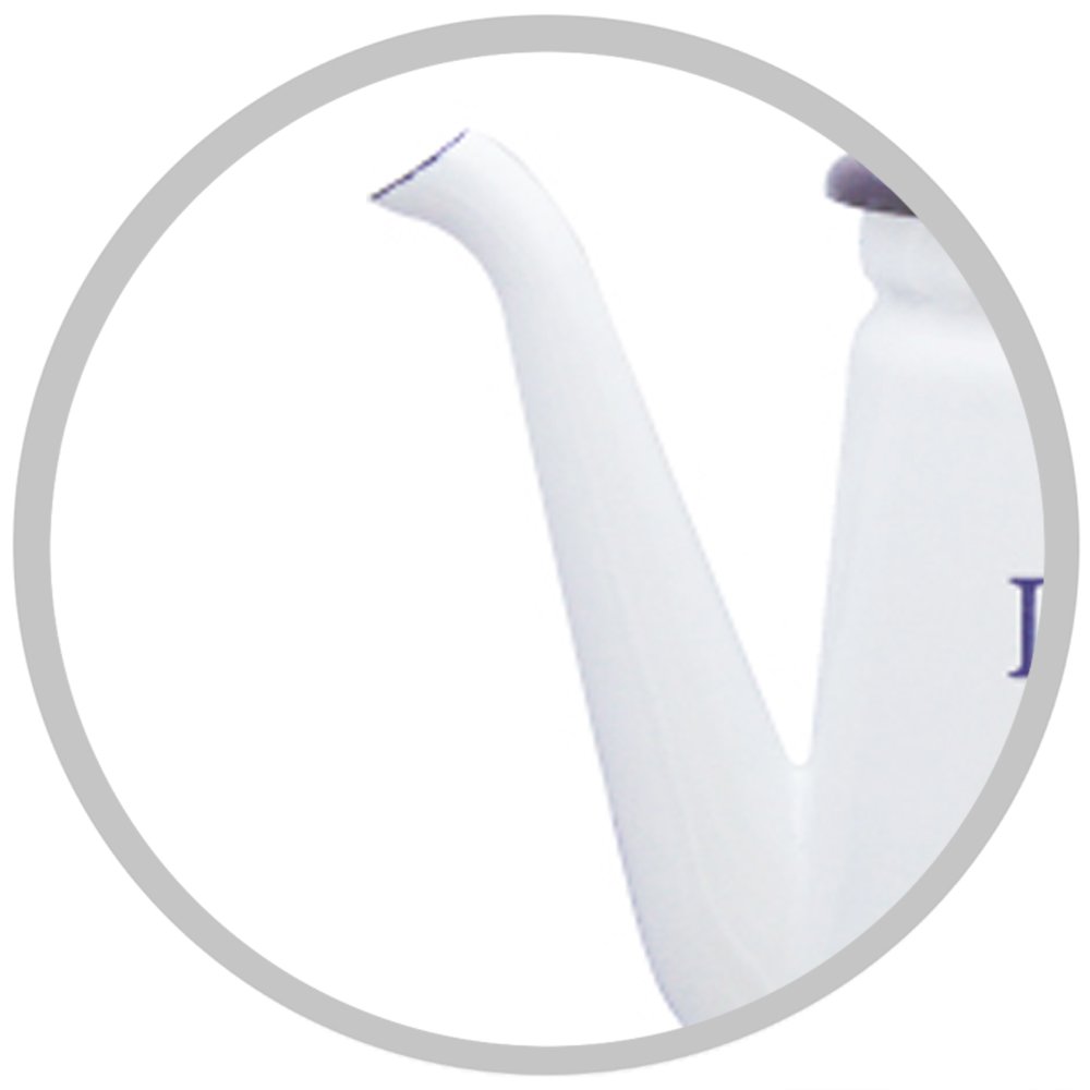 Lilly White YL-504 Enameled Drip Pot, 0.4 gal (1.1 L), White Lilly White YL-504 Enameled Drip Pot, 0.4 gal (1.1 L), White