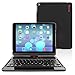 iPad Air and New iPad 2017 9.7" Keyboard, Snugg [Black] Wireless Bluetooth Keyboard Case Cover 360° degree Rotatable Keyboard for Apple iPad Air and New iPad 2017 9.7"