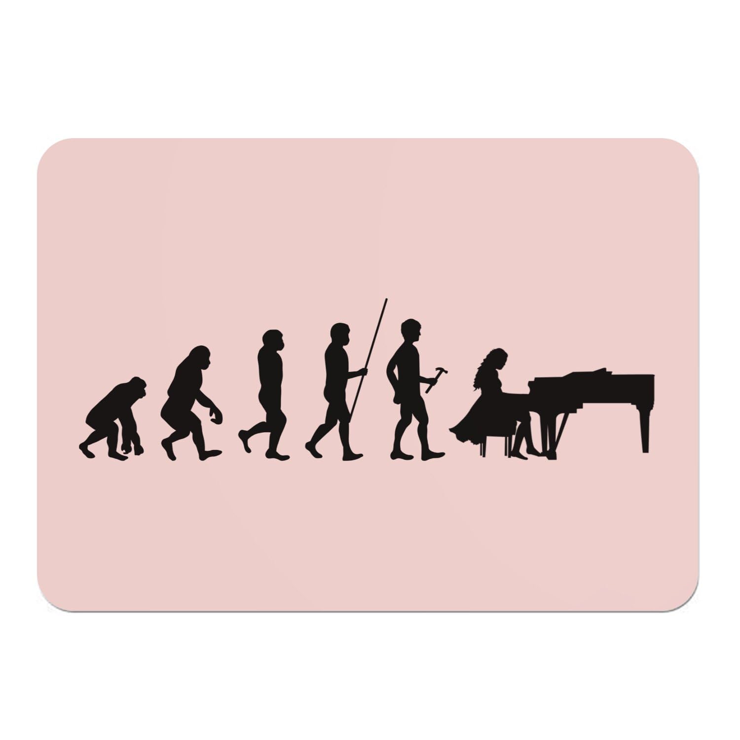 Napperons rose musique piano pour des repas de famille rythmés