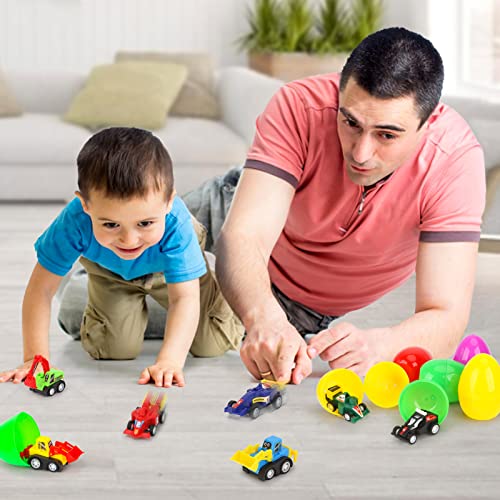 Sanlebi 12 Uovo di Pasqua Plastica Giocattolo