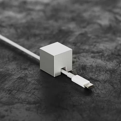 Miniatura 1 de Clips de cable de acero inoxidable plateado, organizador de cables, organizador de cables, cable USB, organizador de cables para escritorio, pared,