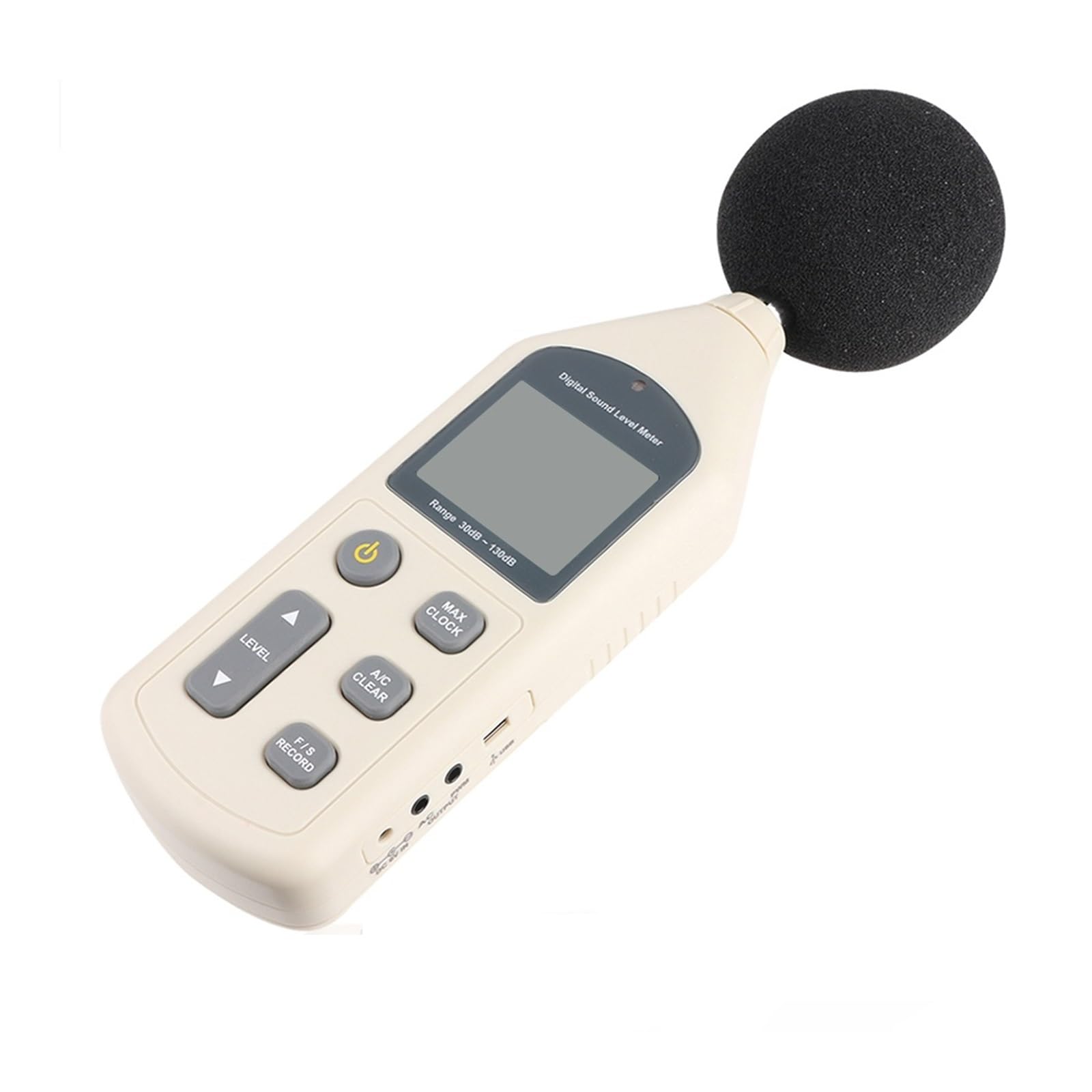 Decibel Meter, Digital Sound Level Meter Noise Measuring Instrument 30-130dB Auto Decibel