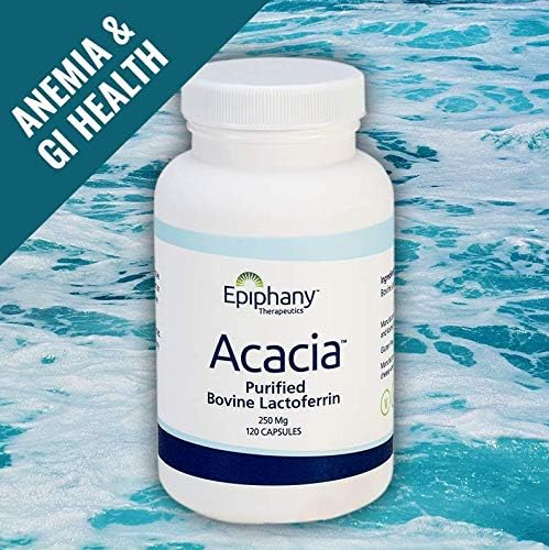 Acacia Purified Bovine Lactoferrin, 60 (250 mg) Capsules